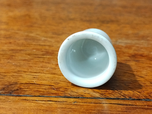 Antiguo Dedal De Porcelana D Colección Recuerdo De Atapuerca (Usado)