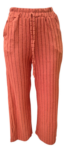 Leggin Pantalón Holgado Para Dama Con Bolsas