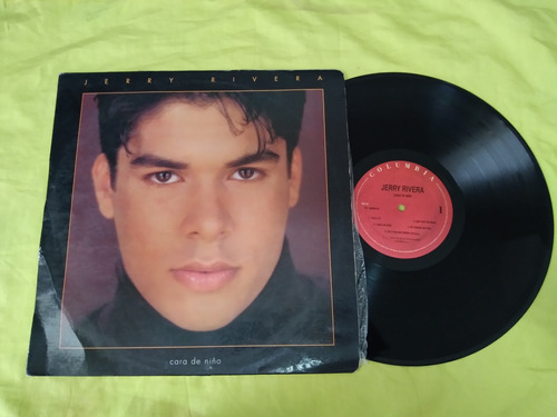 Jerry Rivera Cara De Niño Lp Vinilo 1993 Sony Music