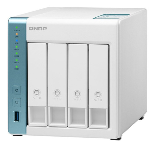 Nas 4 Bahias Qnap Ts-431k 2 Ethernet + 3 Usb