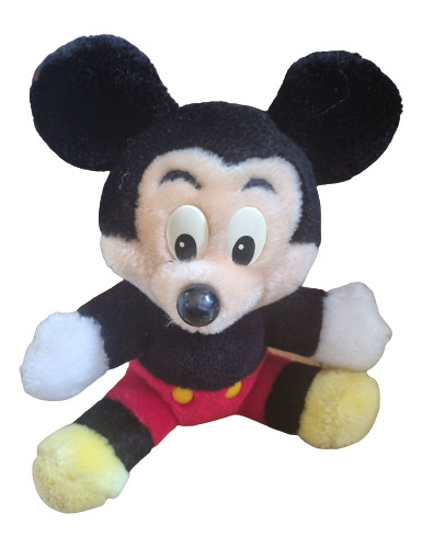 Boneco  De Pelúcia - Mickey - Disney - 17 Cm ( Qq 10)