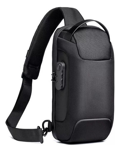 Bolso Bandolera Para Hombre, Mochila Usb Pequeña