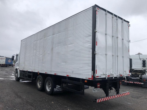 Vw 24280 6x2 Constellation Ano 2014 Bau Furgao 9,00mts 24250