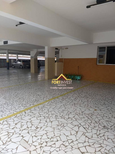 Imagem 25 de 30 de Apartamento Com 1 Dormitório À Venda, 50 M² Por R$ 185.000,00 - Canto Do Forte - Praia Grande/sp - Ap1983