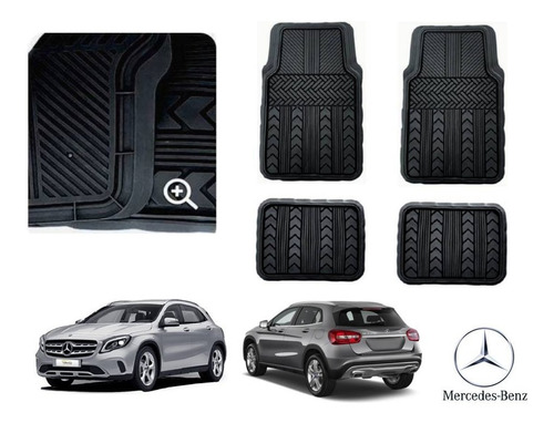 Kit Tapetes 4 Piezas Mercedes Benz Gla200 2014 Race Track