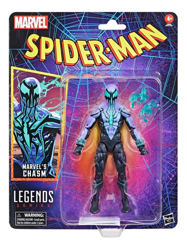 2025 Figura De Acción Legends Spiderman Chasm, Spiderman