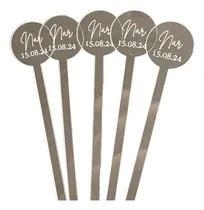 Comprar Agitadores Acrílico Trago Largo Personalizados X 100u
