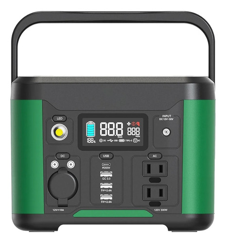 Planta Electrica Recargable Power Station 300w 296wh