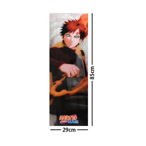 Naruto Shipuden Poster Largo Plastificado Gaara Cazekage