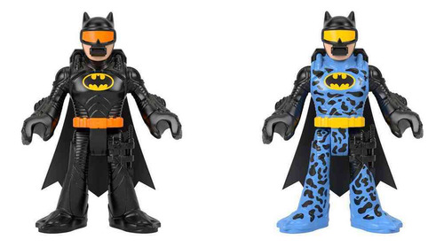Imaginext Dc Super Friends Batman Y Villano Color Changers