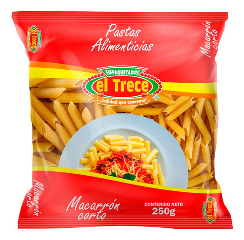 Pasta Macarrones 250g X 24und - g a $7