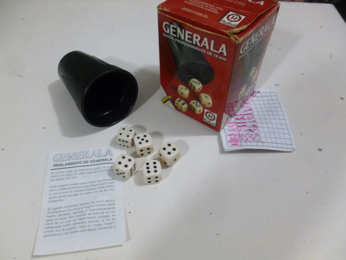 Juego De Mesa Generala Real Ruibal Cubilete-dados