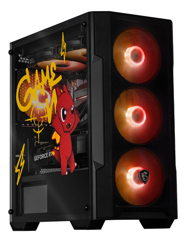 Xtreme Pc Gaming Msi Geforce Rtx 5070 Amd Ryzen 7 9700x 32gb Ddr5 Ssd 2tb Sistema Liquido Wifi