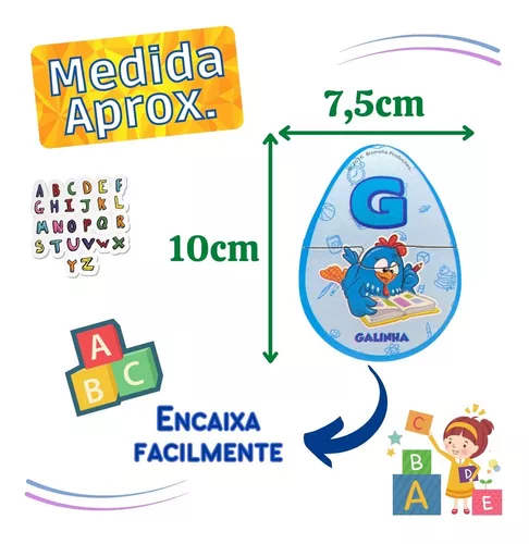 GALINHA PINTADINHA-JOGO EDUCATIVO A AO Z-Nig