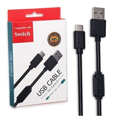 Cable Usb Tipo C De Carga Para Control Nintendo Switch