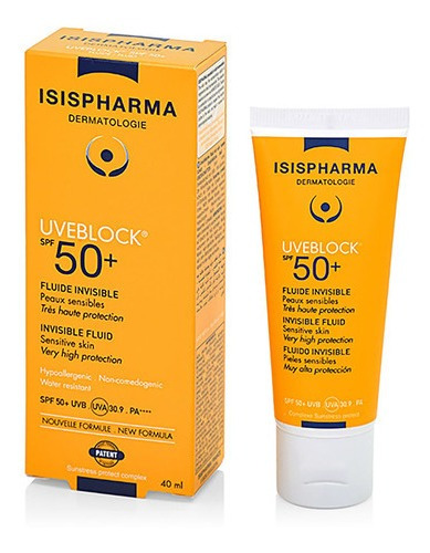 Uveblock Fluid Invisible Spf50+ - Isis Pharma