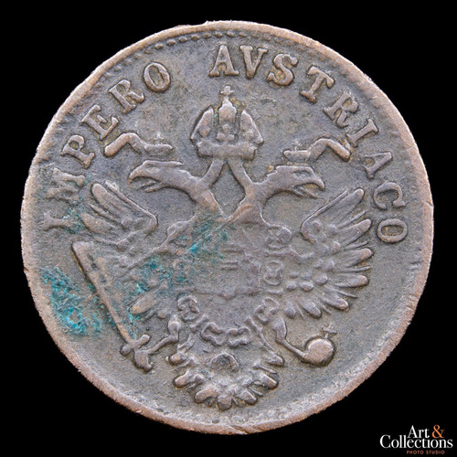 Lombardia Veneto, Centesimo, 1852. Francisco Jose I. Vf