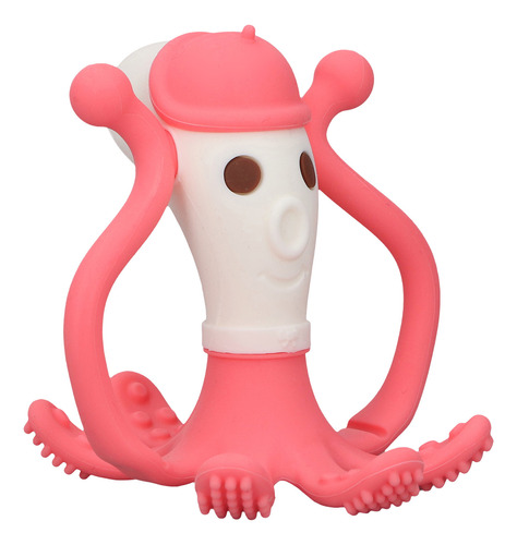 Baby Teether Silicone Octopus Food Grade Auxiliando A Dentiç