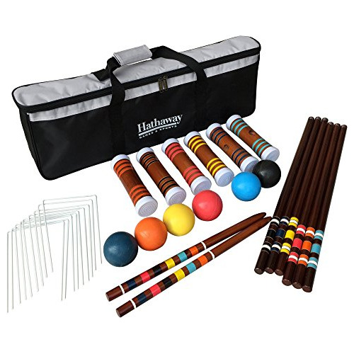 Set De Croquet Hathaway Para 6 Jugadores