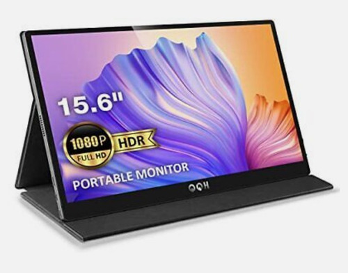 Qqh Monitor Portátil 15.6 Fhd 1080p Usb-c Hdmi Gamer