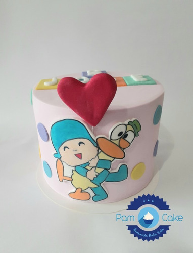 Torta Artesanal Pocoyo Cumpleaños Pato