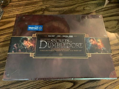 Blu Ray Secrets Dumbledore Limited Box Fantastic Beasts