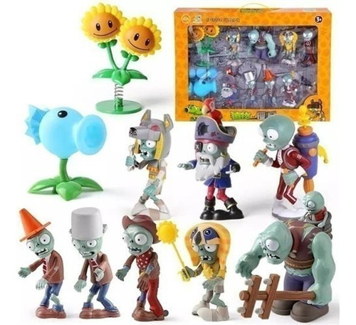 Set De Juego Plants Vs Zombies Regalo Para Fiesta De Cumple