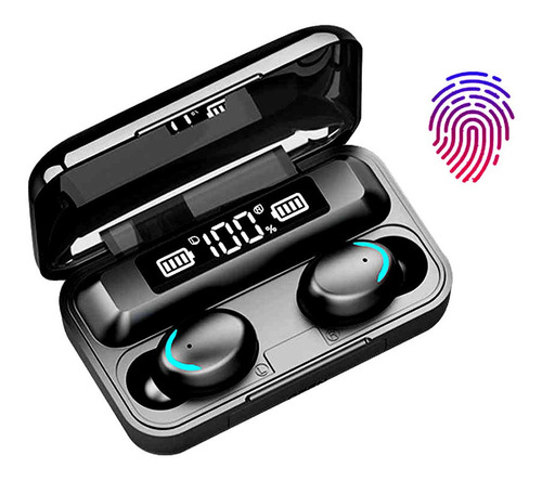 Auriculares Bluetooth F9-5 Plus Tws Tactil 5hs D Musica Gtia