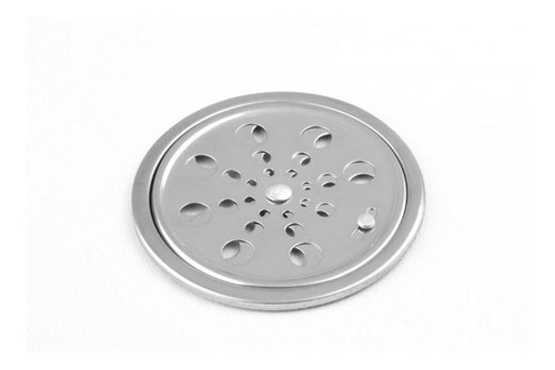 Grelha Inox Com Fecho E Caixilho 15cm Redonda