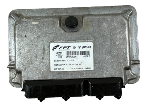 Kit Code Modulo Injeçao Palio 1.4 Fire 2012 8v Flex Usado