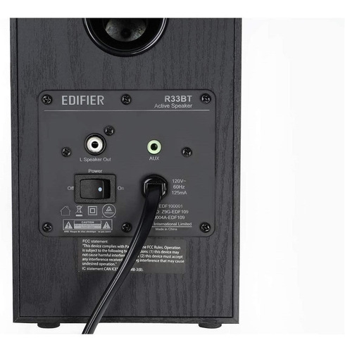 Edifier R33bt Plus Caixa De Som Bluetooth Ativa P2 16w Preto