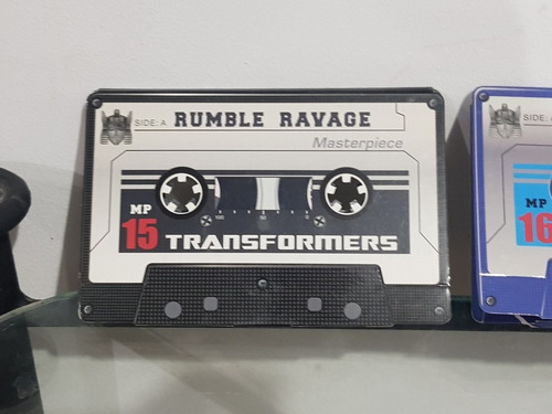 Transformers Collector Coin Masterpiece Mp-15 Rumble Ravage