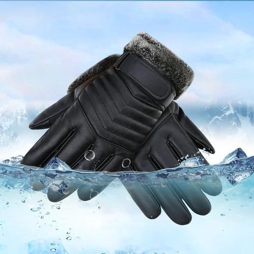 Guantes De Invierno Guantes Térmicos Suaves Raya De Felpa