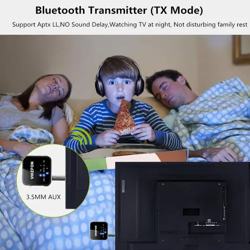 Transmisor Receptor De Audio Vikefon Csr8675 Aptx Hd/ll 5.0