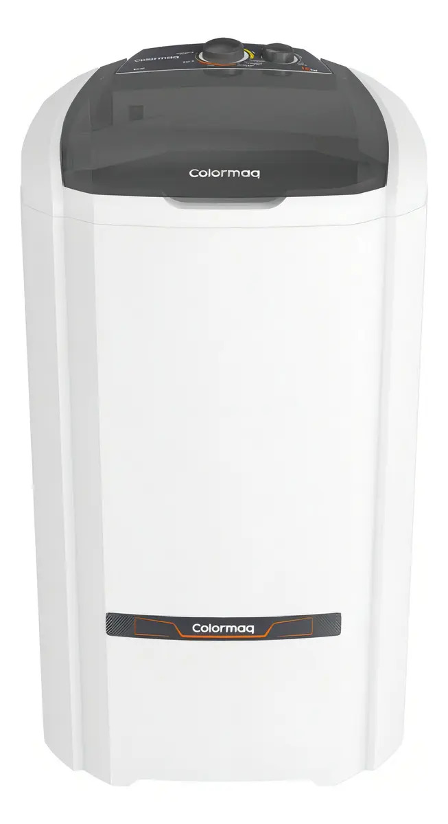 Tanquinho Colormaq Ecomax LCS 14kg Máquina de lavar semi automática branca 220 V