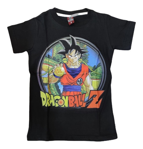 Remera Dragon Ball Goku Esfera Numero Cuatro Niñx