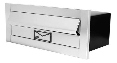 Caixa De Correio Inox Slim Moderna Acabamento Premium 