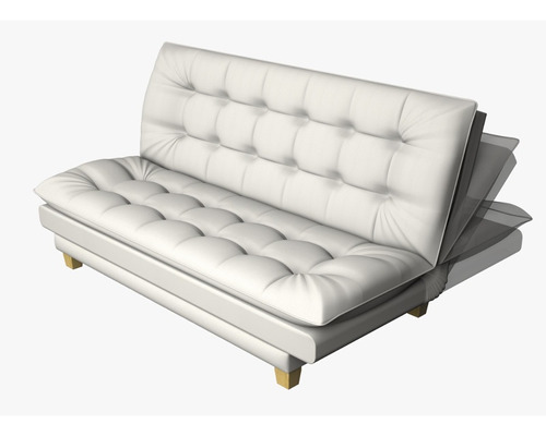 Sillon Sofa Cama Acolchado 3 Posiciones 3 Cuerpos