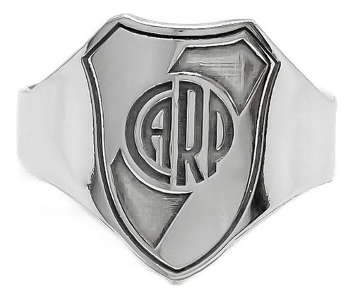 Anillo Escudo Equipo FĂștbol Argentina Plata 925 C - Grande Plata 925