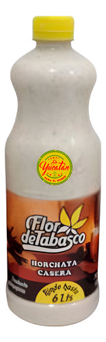 4 Horchatas Flor De Tabasco De 700ml C/u - Envio Gratis