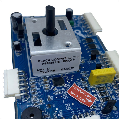 Placa Potência Lavadora Electrolux Lac13 A99035116 127/220V