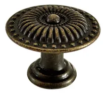 Comprar Manijas Tiradores Bronce Viejo  25mm Vintage 20 Unid Muebles
