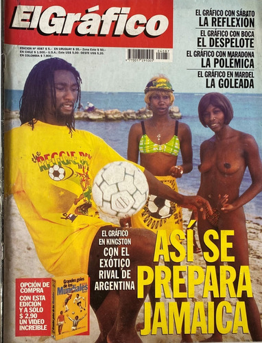 El Gráfico N° 4087  Revista Fútbol Argentino, Cb