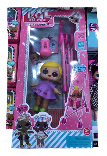 Muñeca Lol Coché Tetero Paseo Niñas Barbies Surprise