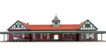 Comprar Estación Ho 1\u002F87 Ferromodelismo Villa Del Parque Para Armar 
