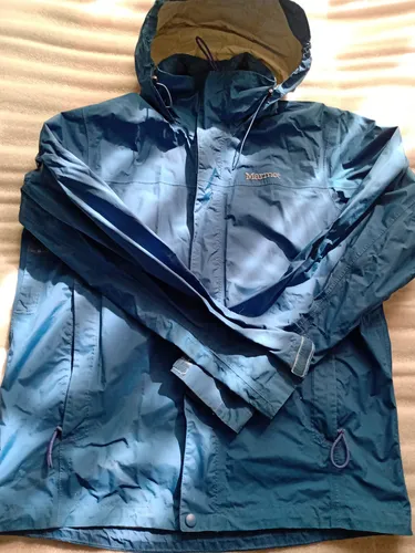 NUEVA CON ETIQUETAS CHAQUETA MARMOT TRANGO SUAVE CÁSCARA con cremallera  completa 91030 Azul eclipse PARA HOMBRE XL $140