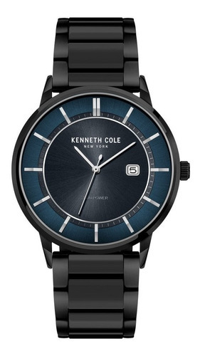 Kenneth Cole Ny - Reloj Análogo Kc50784002a Hombre Color de la correa Negro Color del bisel Negro Color del fondo Negro
