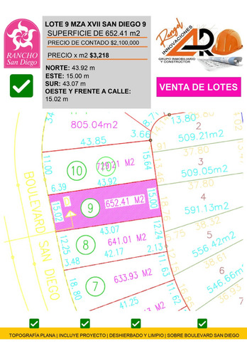 Venta Lote San Diego 9 Justo A La Entrada Del Fracc Con Vista A Las Amenidades Y Frente Al Hotel Con Proyecto Inlcluído En Fracc Rancho San Diego Ixtapan De La Sal Edomex