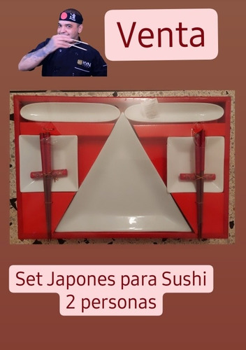 Imagen 1 de 1 de Vajilla Set Sushi