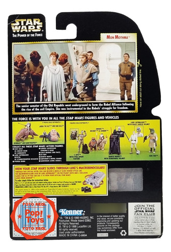 Kenner - Star Wars - Potf - Freeze Frame - Mon Mothma